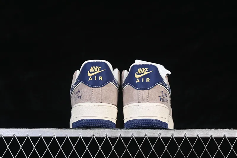 All categories Nk Air Force 1 Air Force series Nk Air Force 1 Low Air Force low top Nike Air Force 1 '07 Low LV joint gray blue pig leather Air Force 1 low top casual sneakers KL1688-004